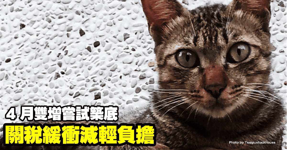 關稅緩衝減輕負擔，4 月雙增嘗試築底