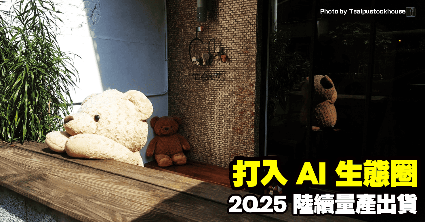 打入 AI 生態圈,2Q25 陸續量產出貨