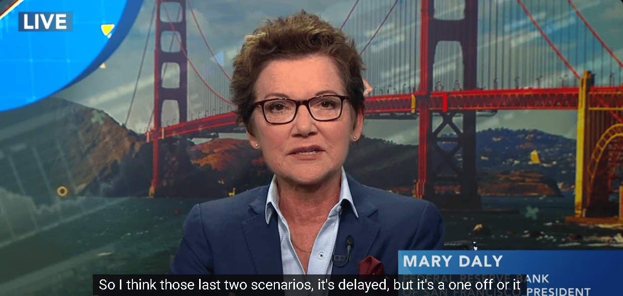 【匯金油整理】Mary Daly:「我預期秋季降息,目前預期未變。」