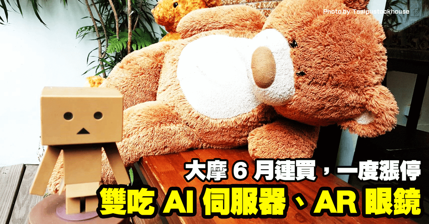 雙吃 AI 伺服器、AR 眼鏡,大摩 6 月連買,一度漲停