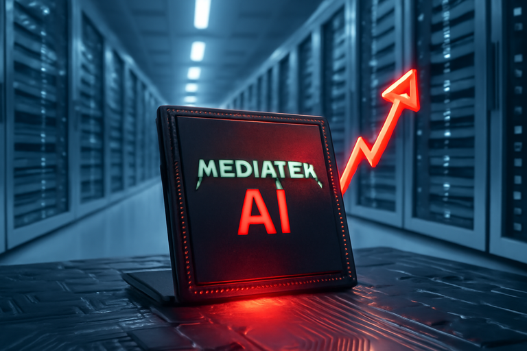 聯發科今日宣布成功爭取Meta新訂單,股價小漲