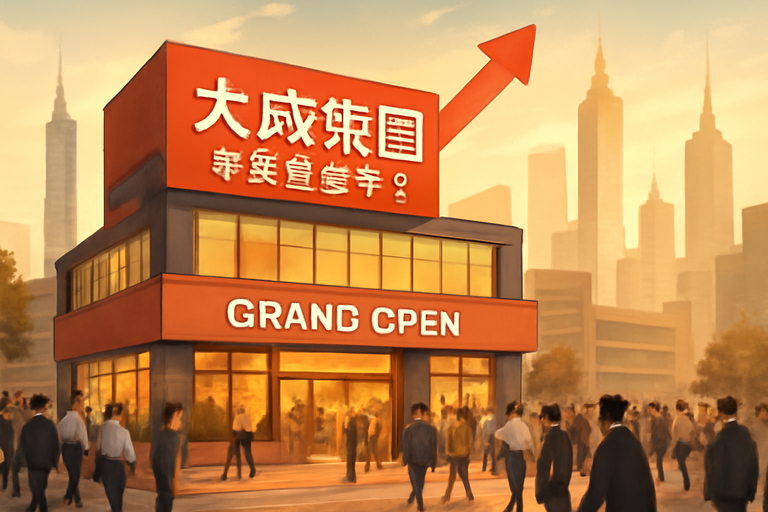 大成今日宣布擴大兩岸餐飲事業，年營收有望突破40億元