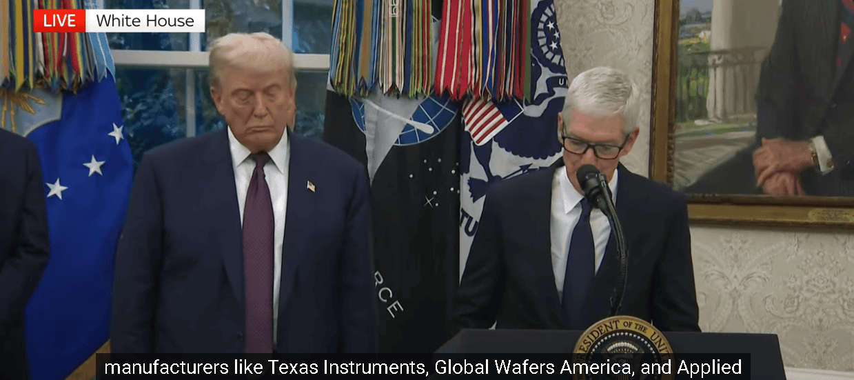 蘋果點名合作，暫無關稅疑慮，鎖 1.11 萬張漲停