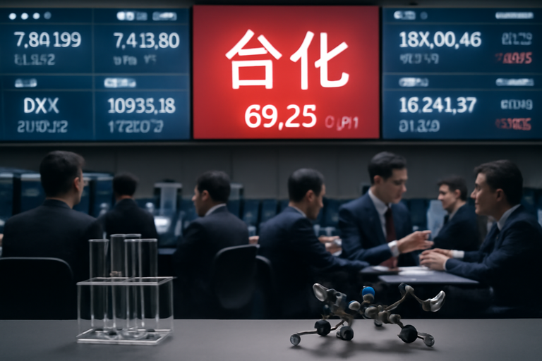 台化7月營收小幅衰退,累計前七月減少16.48%
