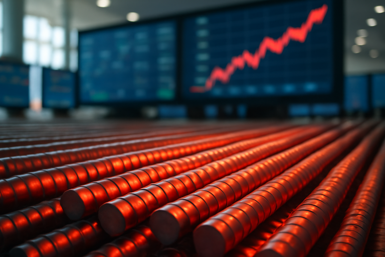 豐興最新營收數據揭示鋼筋行情上揚，7月稅前盈餘年增2％