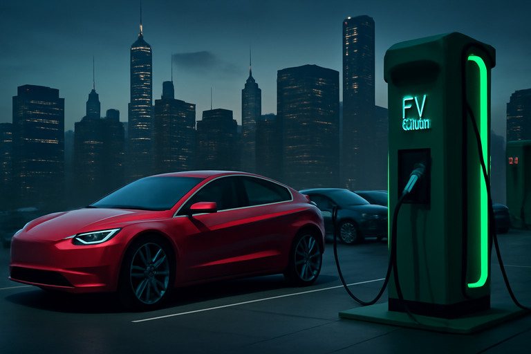 Uber專注電動車充電，Revel退出共乘市場