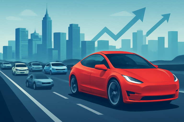 特斯拉大幅降價促銷,7月美國電動車銷量激增
