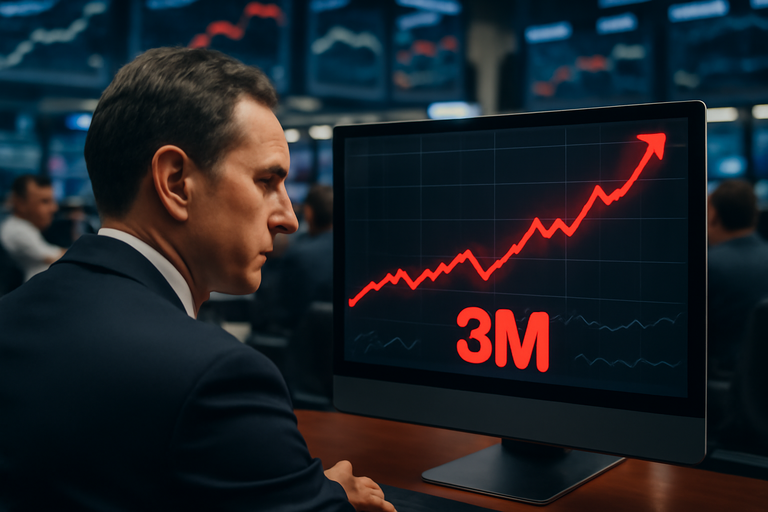 3M股價連續七日上漲，全年表現超越大盤