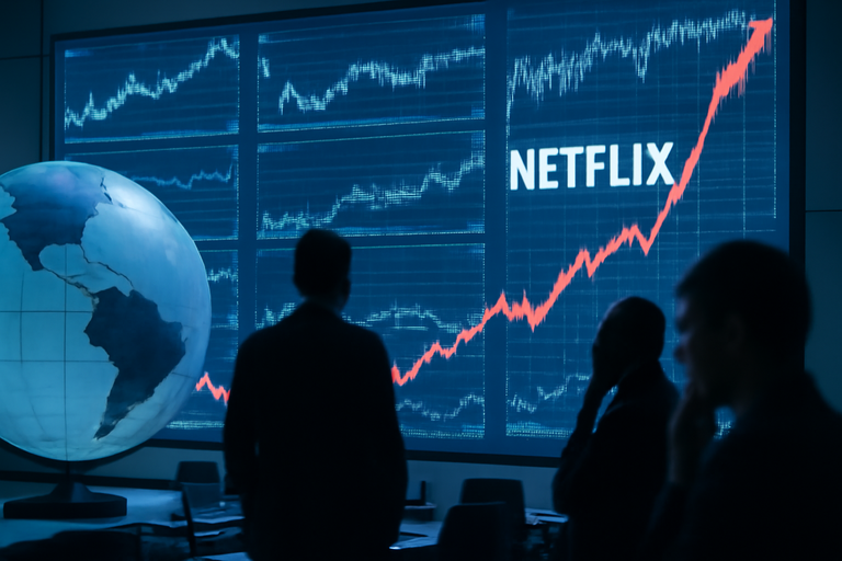 Netflix在投資組合中的地位變動，投資人關注