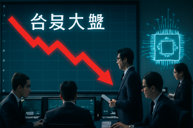 台積電股價因美國晶片分潤制度最新下跌25元