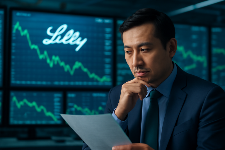 禮來股票近期下跌，長期投資人或可把握機會