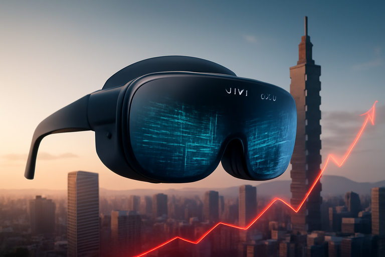 宏達電宣布VIVE Eagle AI眼鏡，股價漲停創新高