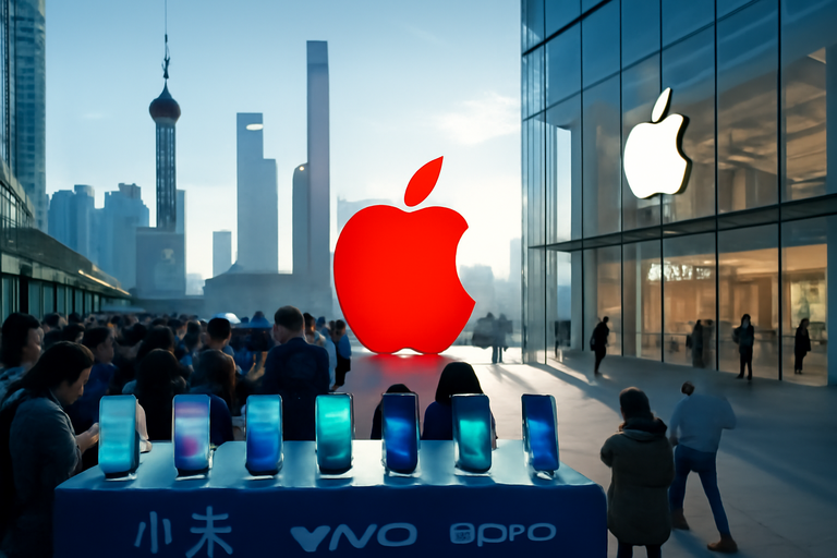蘋果面臨中國市場挑戰，外國品牌手機銷量大幅下滑
