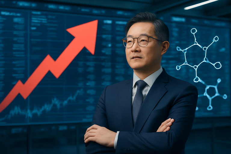友華母公司漲勢搶眼，近日股價上漲近2％