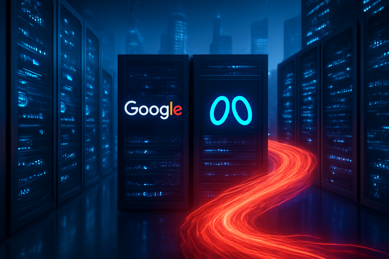 Google與Meta攜手合作，簽署百億美元雲端合約