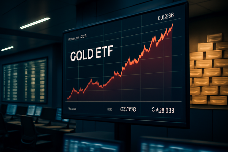 黃金ETF在九月的表現趨勢，能源與商品類股普遍上揚