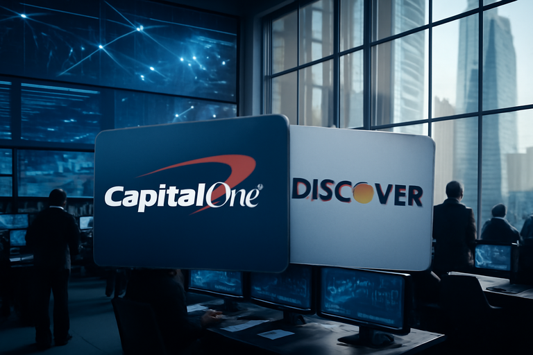 【美股動態】美國第一資本金融整合Discover，直攻支付雙寡頭