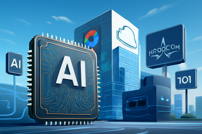 【美股動態】博通GoogleAI加速器放量，外資上修目標價看好指引
