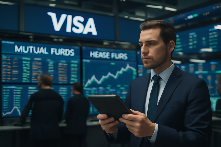 【美股動態】Visa獲共同基金與對沖基金青睞，市場表現超越大盤