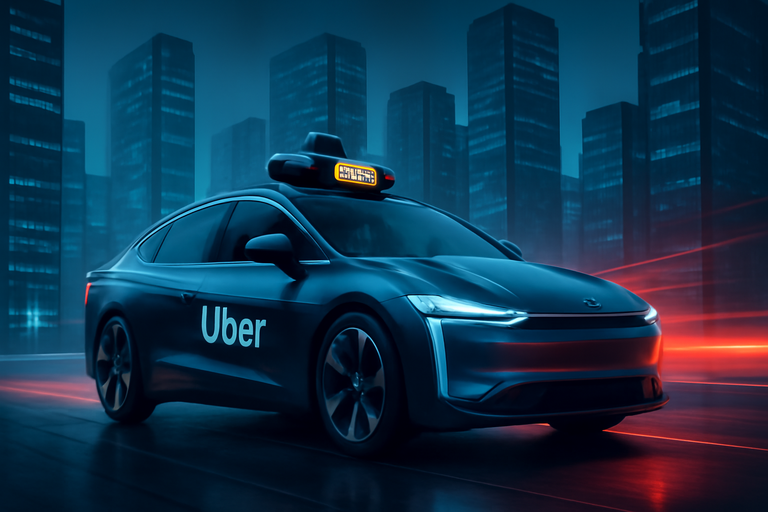 Uber自駕計程車網絡領導地位，或將突破估值限制