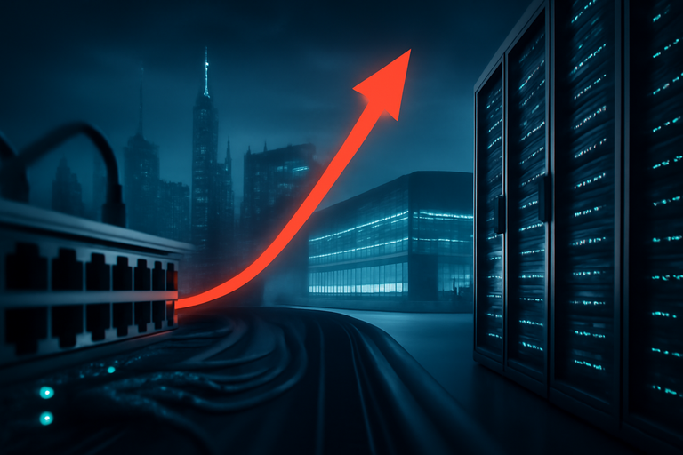 Hewlett Packard Enterprise(HPE)網路業務收入大幅增長54％，成為亮點