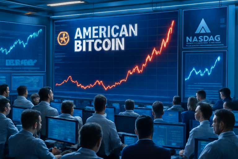 American Bitcoin首日交易波動劇烈