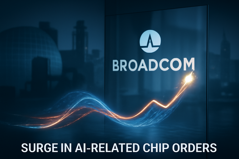 【美股動態】Broadcom財報報喜，AI訂單爆發