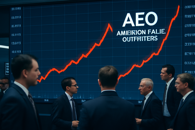American Eagle Outfitters(AEO)財報超預期,股價有望受益