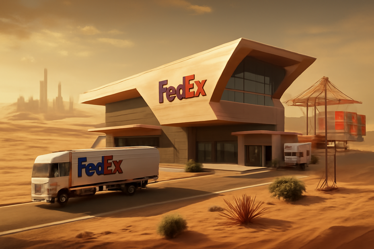 FedEx全力進攻沙烏地阿拉伯，搶占物流市場新高地