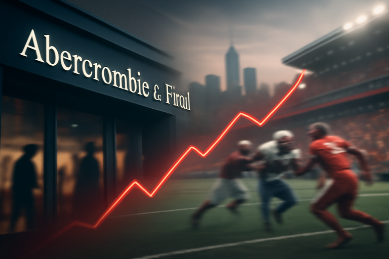 Abercrombie & Fitch與NFL合作，能否扭轉股價下跌？