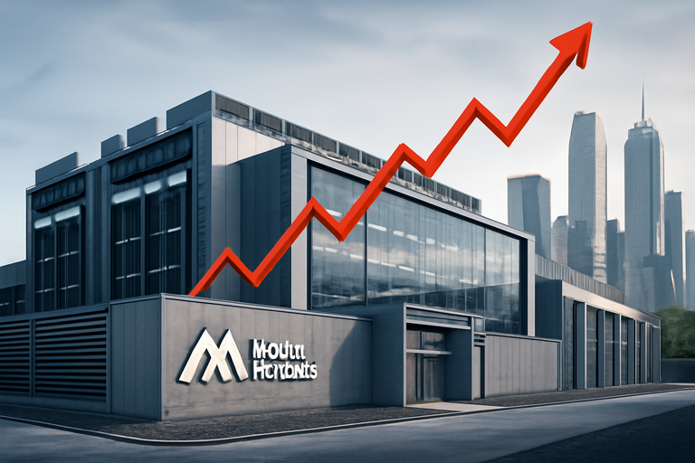 美國數據中心建設推動Martin Marietta Materials(MLM)股價上升