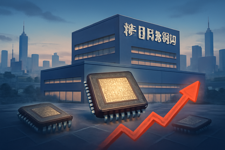 日月光投控近日挾三大利多漲停，帶動封測股價全面上揚