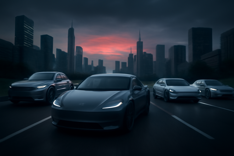 Tesla市佔率降至近八年新低,電動車市場競爭加劇