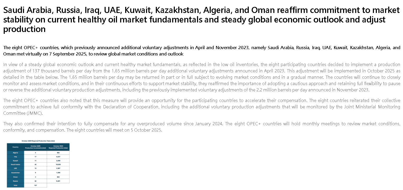 【匯金油整理】諮商會：「關稅壓力預計將加劇。」