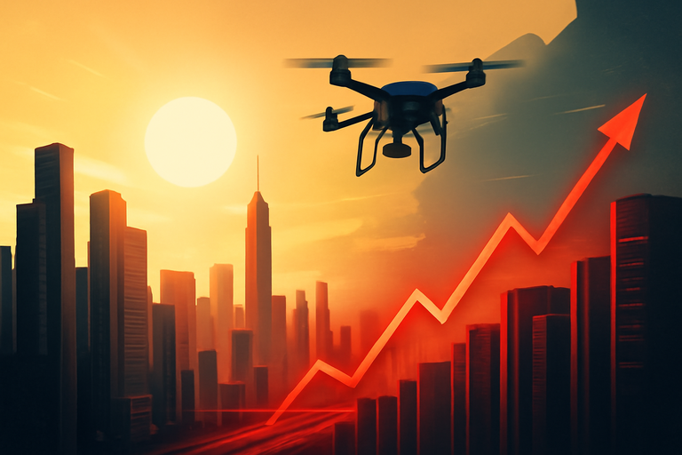 為升宣布無人機反制系統新突破，股價上漲3.8％