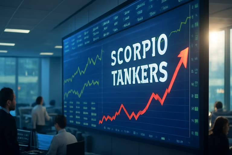 Scorpio Tankers股價飆升，因BofA調升評級至買入