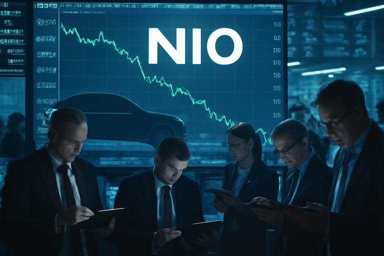 NIO股價大跌8％，因宣布新股發行計畫