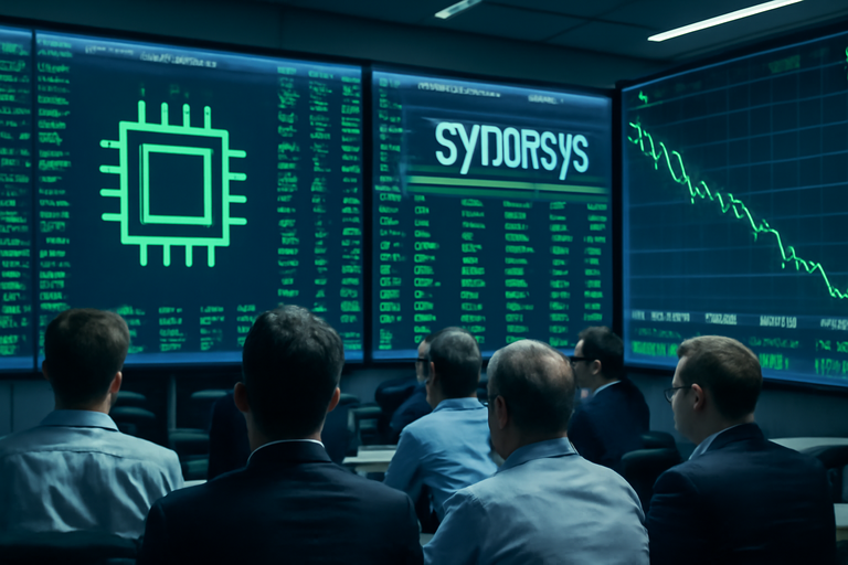 美國晶片禁令影響新思科技(SNPS)財報表現，股價大幅下跌