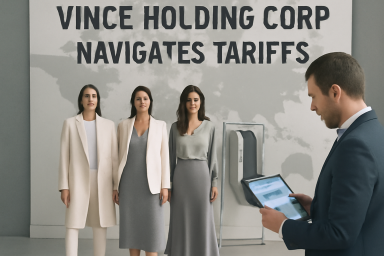 Vince Holding Corp (VNCE) 第二季財報亮點：關稅挑戰下的策略調整