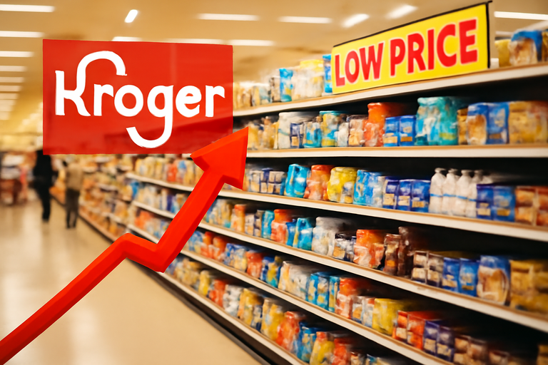 Kroger上調年度銷售預測，低價商品需求強勁