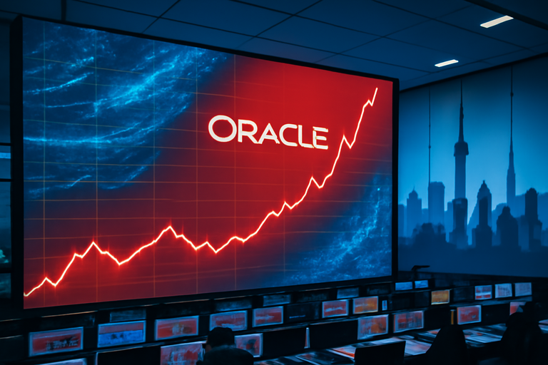 Oracle股價大漲，亞洲科技股隨之沸騰