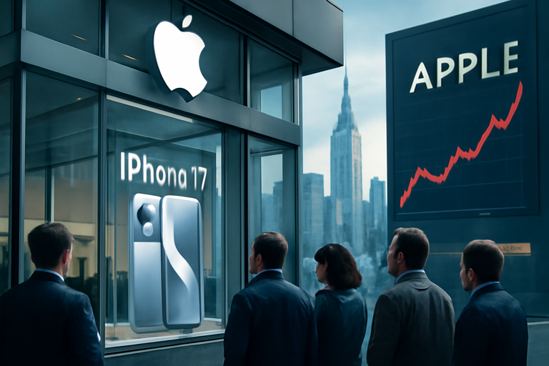 Apple股價調降,iPhone 17發表後面臨挑戰