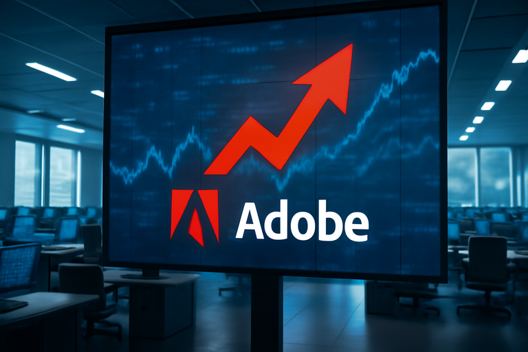 Adobe財報表現優異，股價在盤後交易上漲