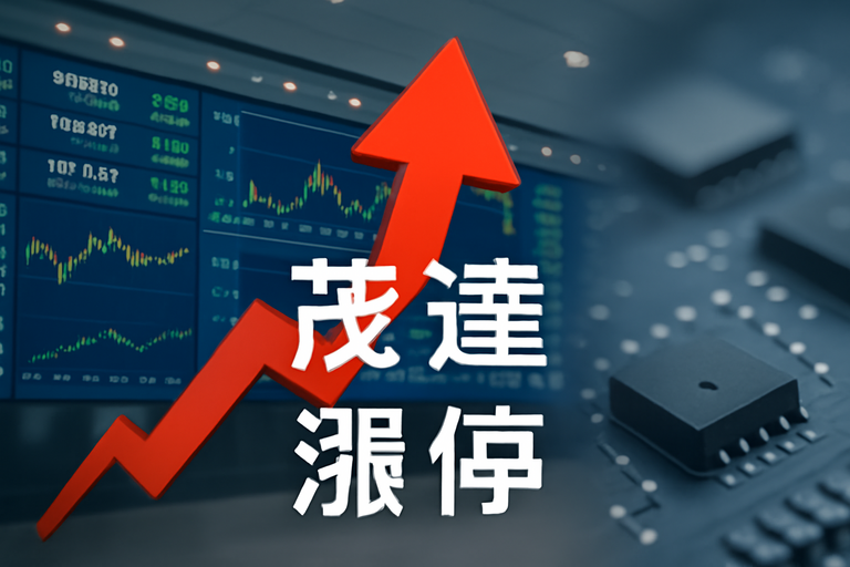 國巨宣布48億元收購計劃，茂達股價飆漲停，交易熱絡
