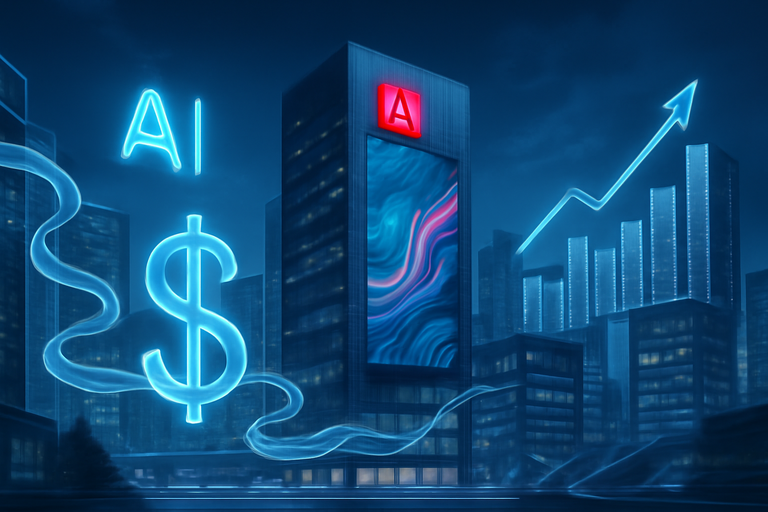 【美股動態】Adobe股價觸底反彈，AI商機助力再起