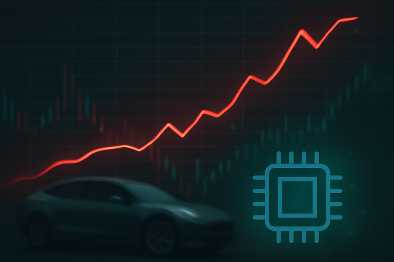 馬斯克購買特斯拉(TSLA)股票，股價大漲近8％