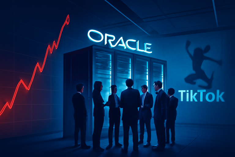Oracle 領銜財團助TikTok留美，股價大漲5％