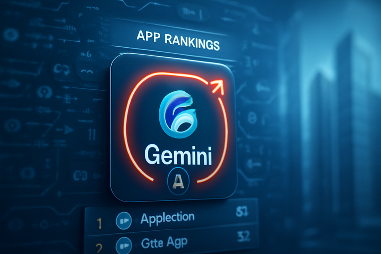 Google Gemini AI 在 Apple App Store 上奪得榜首,超越 ChatGPT
