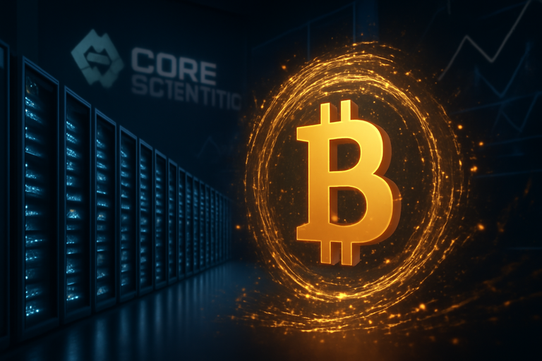 【美股動態】CoreScientific股價穩步上揚,空頭壓力減少