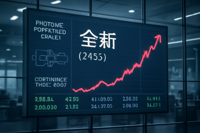 全新股價近日創波段新高，高盛上調目標價至212元